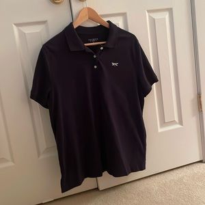 Talbot Woman’s Black Short Sleeve Polo